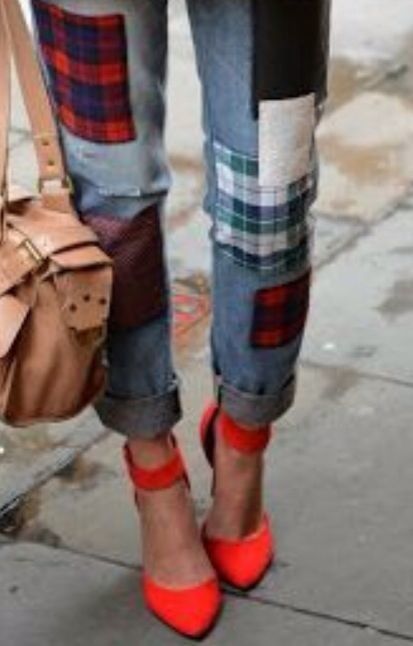 Модные джинсы