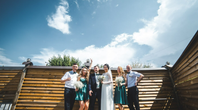 Свадьба на крыше: романтика под открытым небом