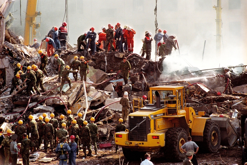 25 лет назад произошли теракты в жилых домах в Москве. Фотогалерея
