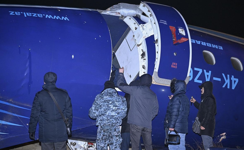 AZAL объяснила крушение самолета техническим внешним воздействием