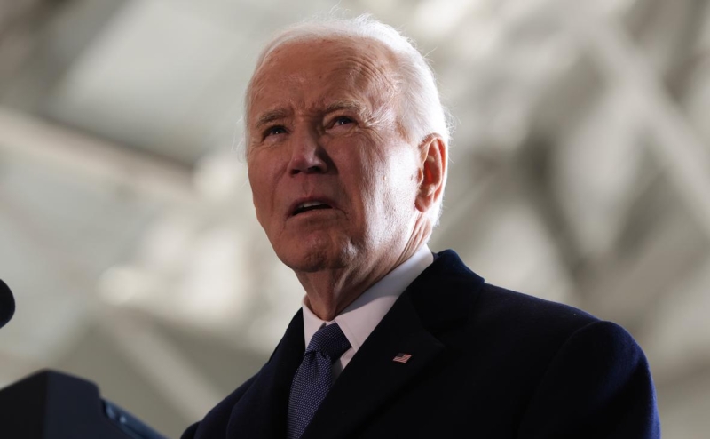 Байден впервые выступил с речью после ухода из Белого дома