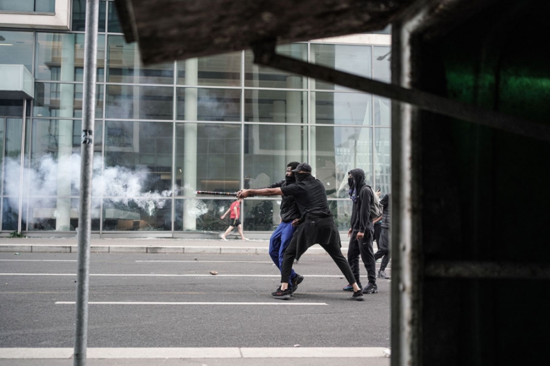 Беспорядки во Франции после гибели подростка. Фоторепортаж