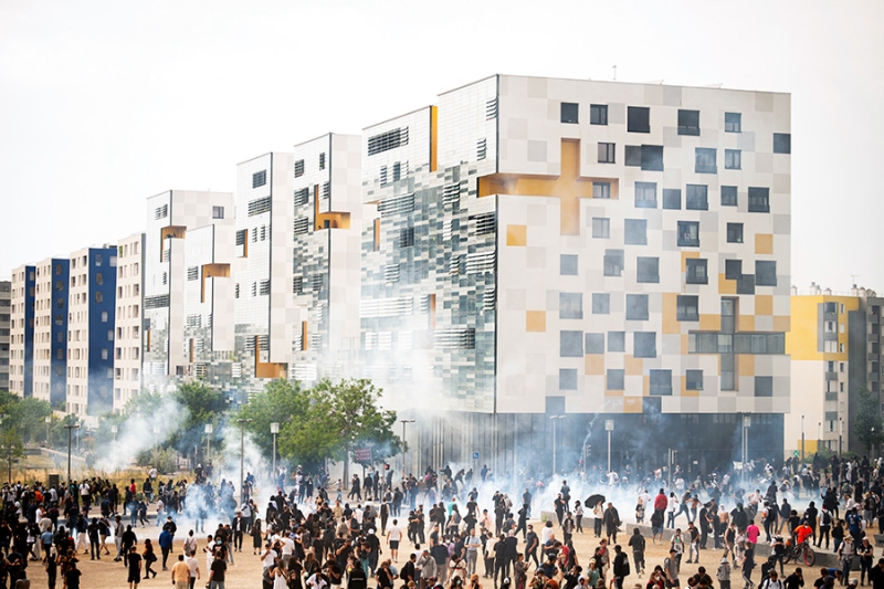 Беспорядки во Франции после гибели подростка. Фоторепортаж