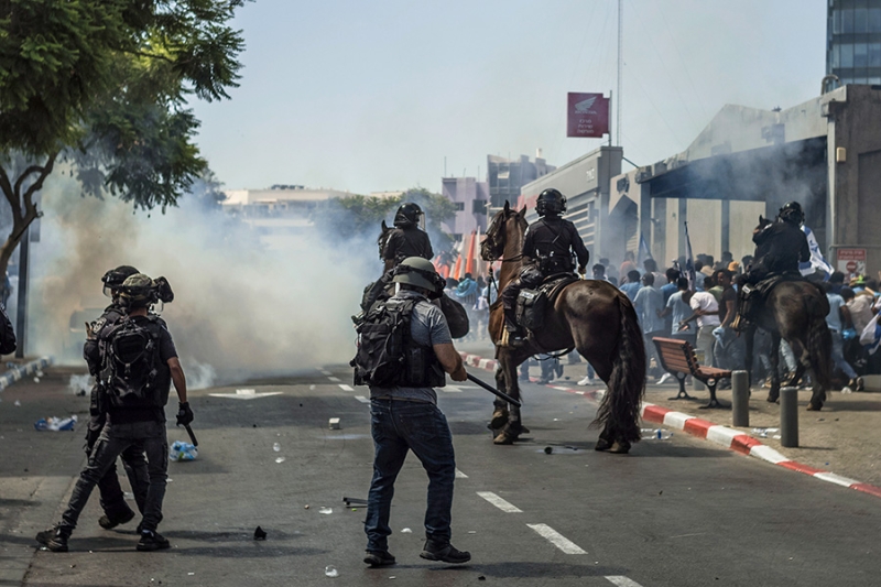 Беженцы из Эритреи устроили беспорядки в Тель-Авиве
