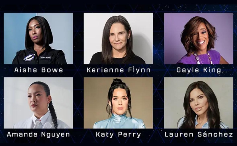 Безос отправит в космос женский экипаж с Кэтти Перри и своей невестой