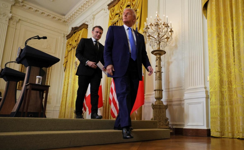 Bloomberg назвал правило Макрона для проблемных переговоров с Трампом