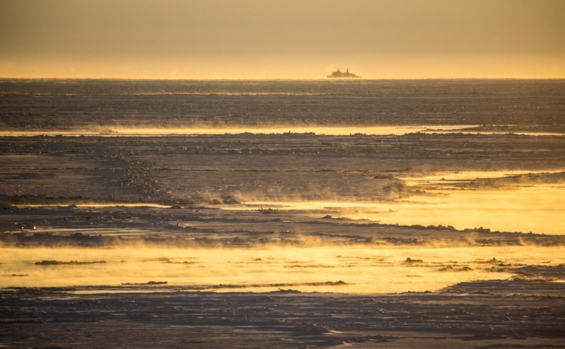 Bloomberg: Россия поставила рекорд в Арктике, пока воды не стали