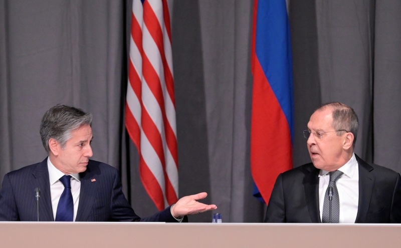 Bloomberg узнал о споре Лаврова и Блинкена из-за Украины