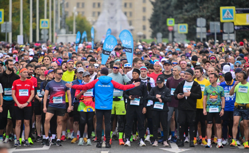Более 15 тыс. бегунов приняли участие в полумарафоне &laquo;Моя столица&raquo;