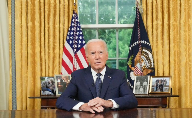 Болеющий Байден по аудиосвязи подключился к предвыборной встрече