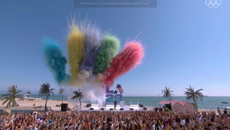 Церемония закрытия Олимпиады в Париже. Как это было