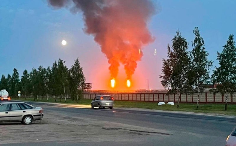 Часть Белоруссии осталась без света после пожара на Лукомльской ГРЭС