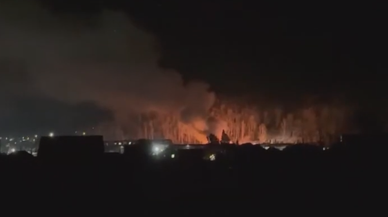 Часть города на Алтае осталась без света из-за поджога подстанции