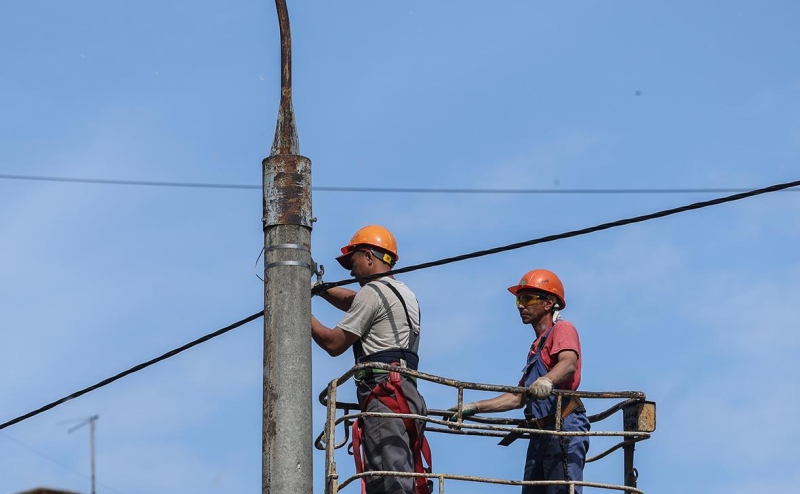 Часть Курчатова осталась без электричества