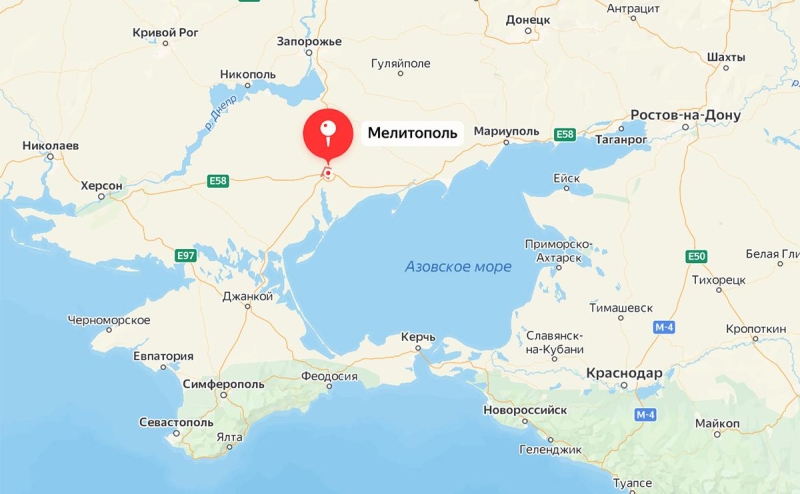 Часть Мелитополя осталась без света после взрыва