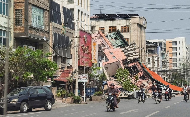 Число погибших при землетрясении в Мьянме превысило 1000