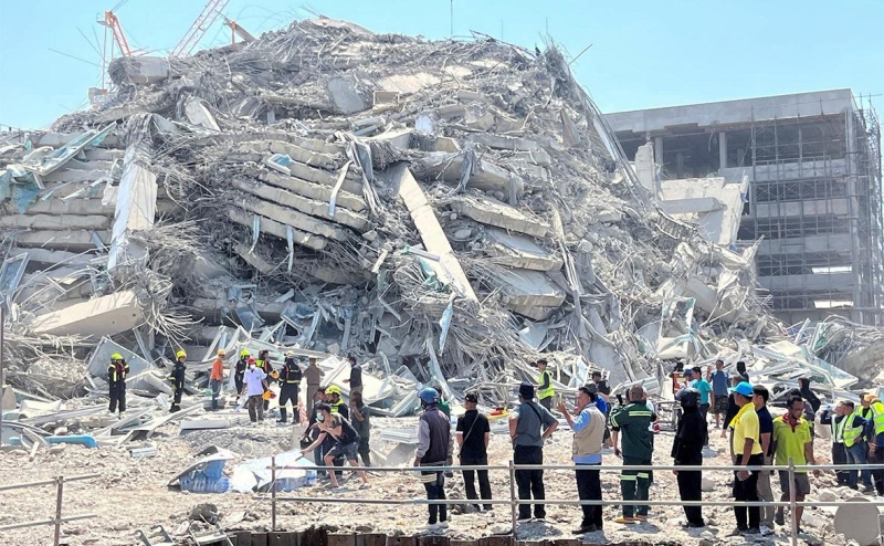 Число погибших при землетрясении в Мьянме превысило 1600 человек