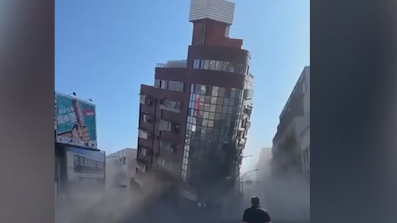 Число погибших в результате землетрясения на Тайване возросло до