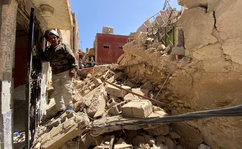 Число жертв землетрясения в Марокко превысило 1,3 тыс.