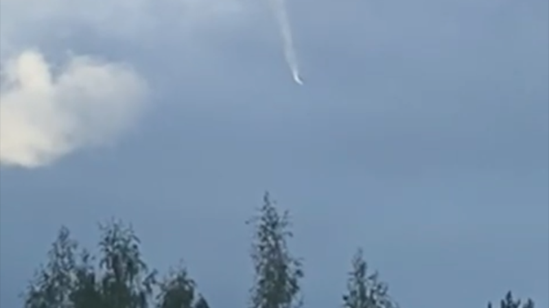 CNN показал радиолокационный снимок с места крушения самолета