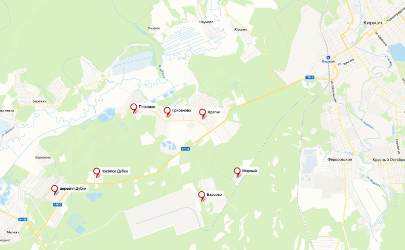 До семи населенных пунктов выросла зона эвакуации во Владимирской