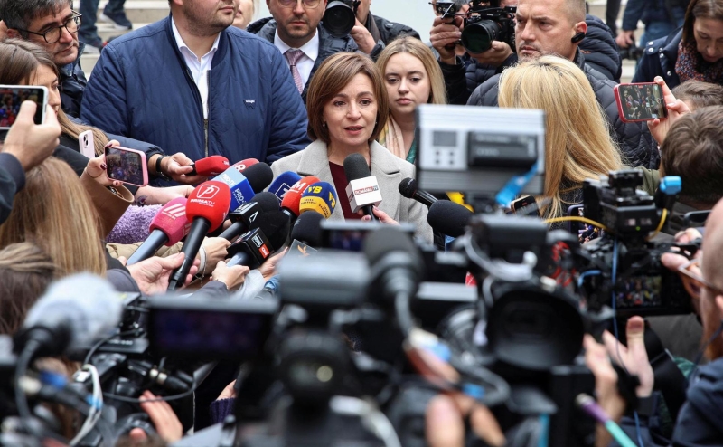 Доли голосов «за» и «против» евроинтеграции Молдавии сравнялись