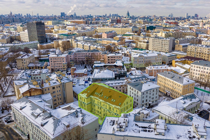 &laquo;Дом.РФ&raquo; продаст бывшее здание доходного владения Кувшинова на Солянке