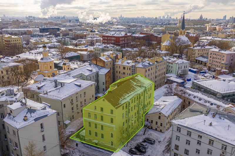 &laquo;Дом.РФ&raquo; продаст бывшее здание доходного владения Кувшинова на Солянке