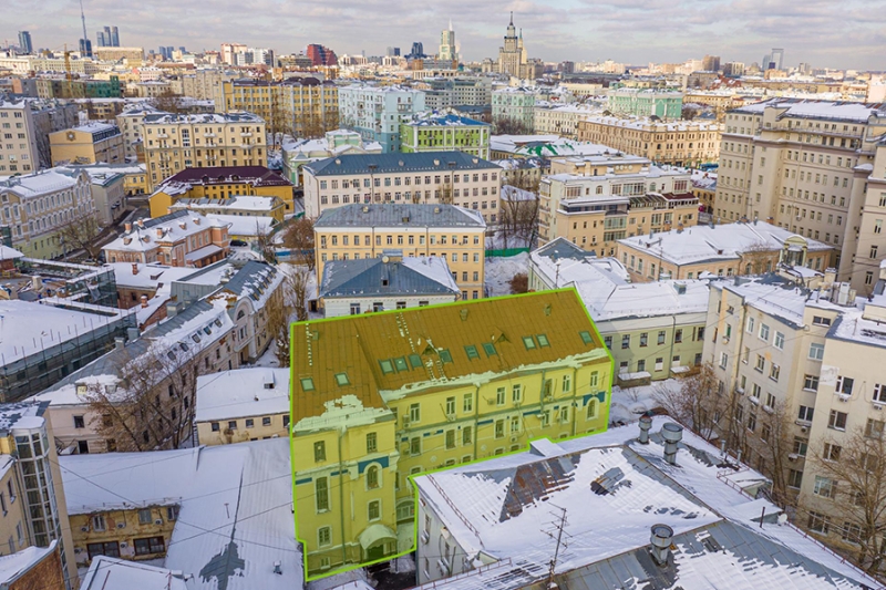 &laquo;Дом.РФ&raquo; продаст бывшее здание доходного владения Кувшинова на Солянке