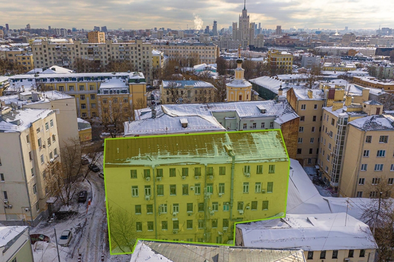 &laquo;Дом.РФ&raquo; продаст бывшее здание доходного владения Кувшинова на Солянке