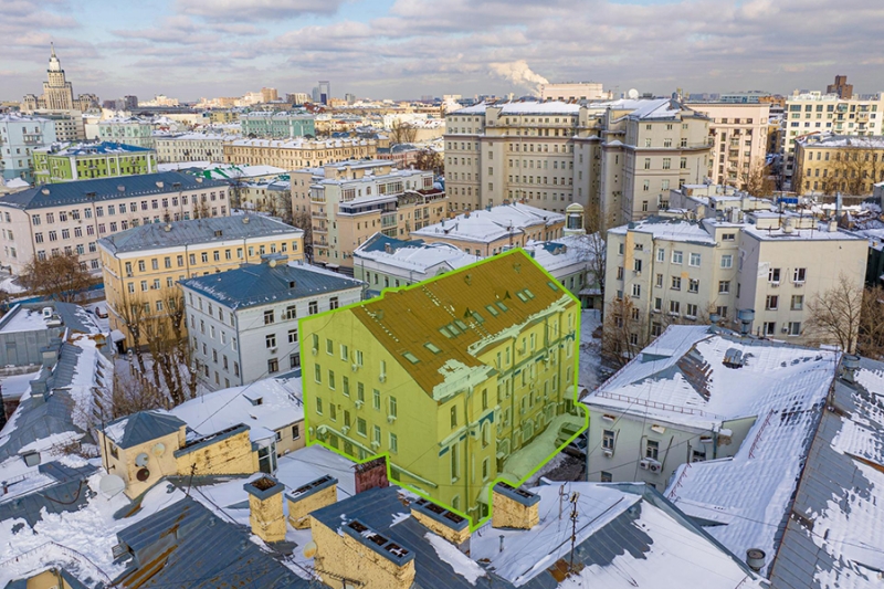 &laquo;Дом.РФ&raquo; продаст бывшее здание доходного владения Кувшинова на Солянке