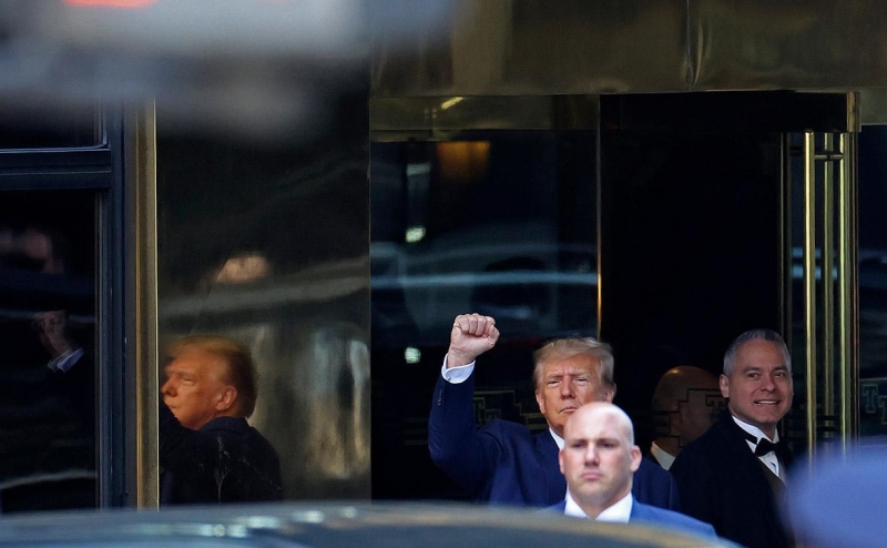 Дональда Трампа арестовали