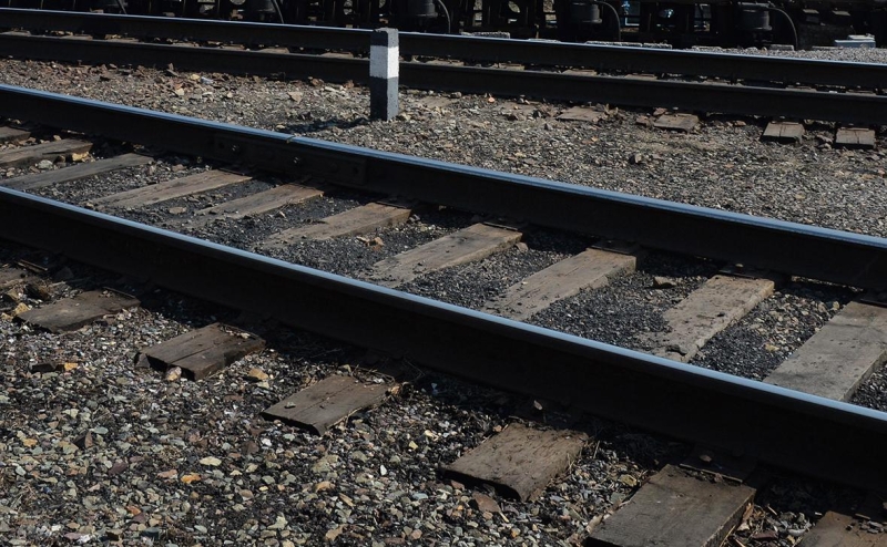 Движение поездов на перегоне на магистрали Москва —