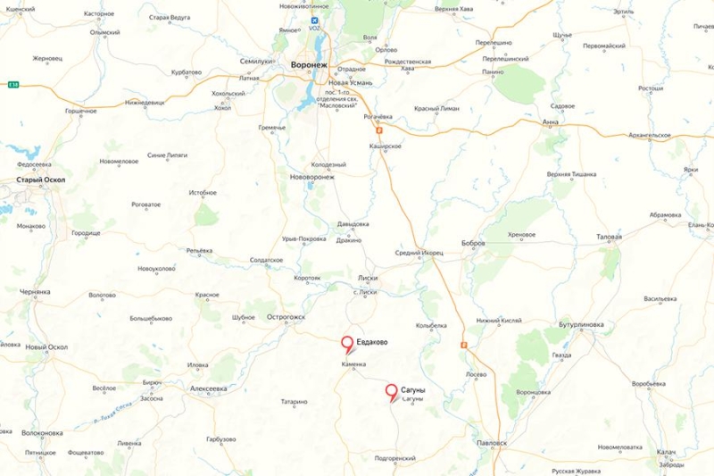 Движение поездов на перегоне на магистрали Москва —