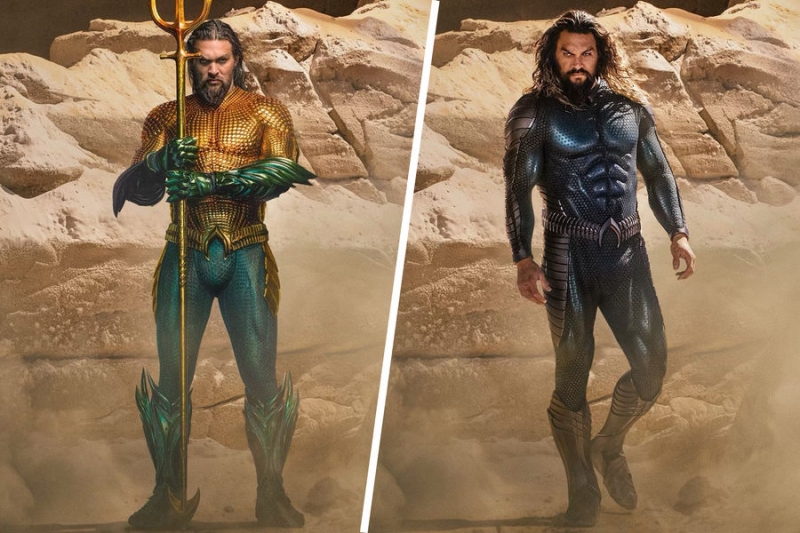 Джейсон Момоа примерил новый костюм Аквамена