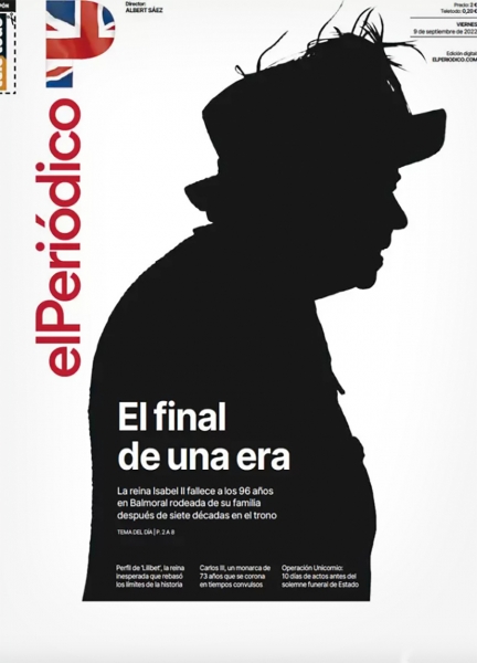 Елизавета II на обложках СМИ: как прощаются с монархом. Фотогалерея