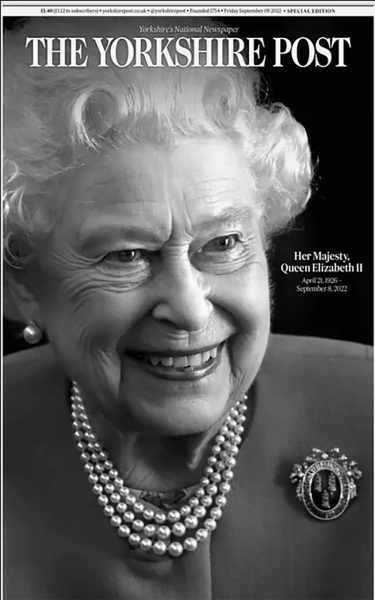 Елизавета II на обложках СМИ: как прощаются с монархом. Фотогалерея