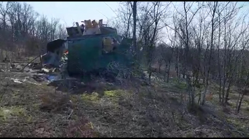 ФСБ сообщила о попадании снаряда в погранпункт на границе с ДНР