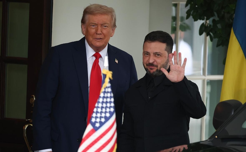 FT узнала, что Зеленского отговаривали от встречи с Трампом в США
