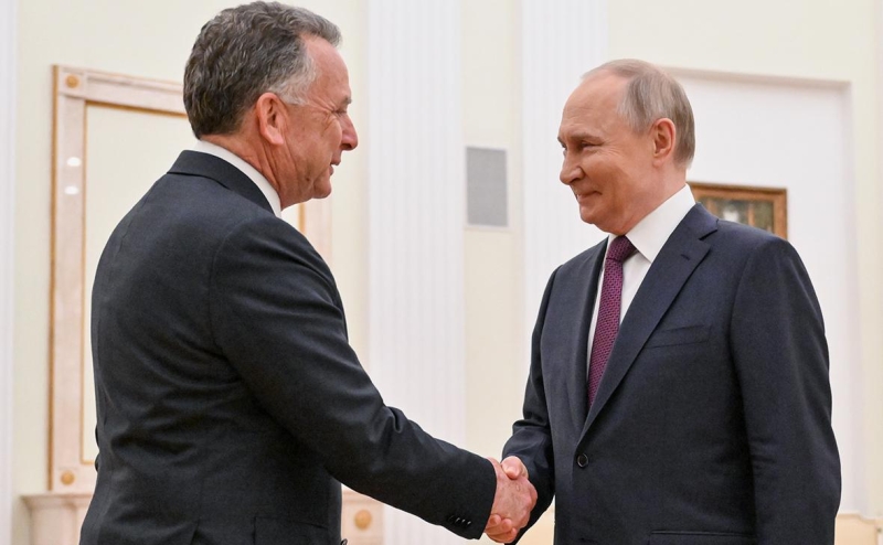 FT узнала об отказе Путина обсуждать с Уиткоффом мирный план США