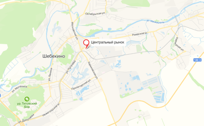 Гладков сообщил об обстреле рынка в Шебекино