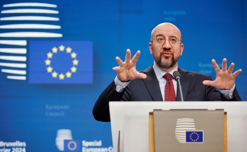 Глава Евросовета назвал одобрение €50 млрд помощи Украине посланием