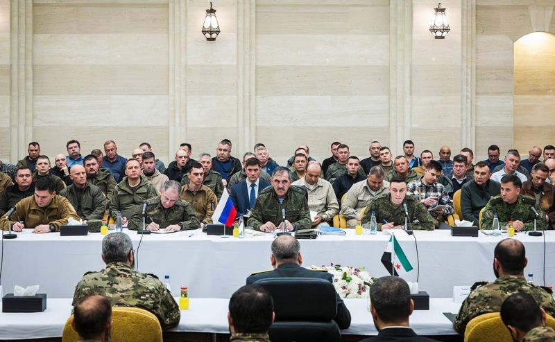 Глава Минобороны Сирии принял в Дамаске российскую делегацию