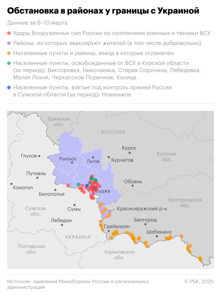 Главком ВСУ заявил о &laquo;маневре на рубежи обороны&raquo; в Курской области