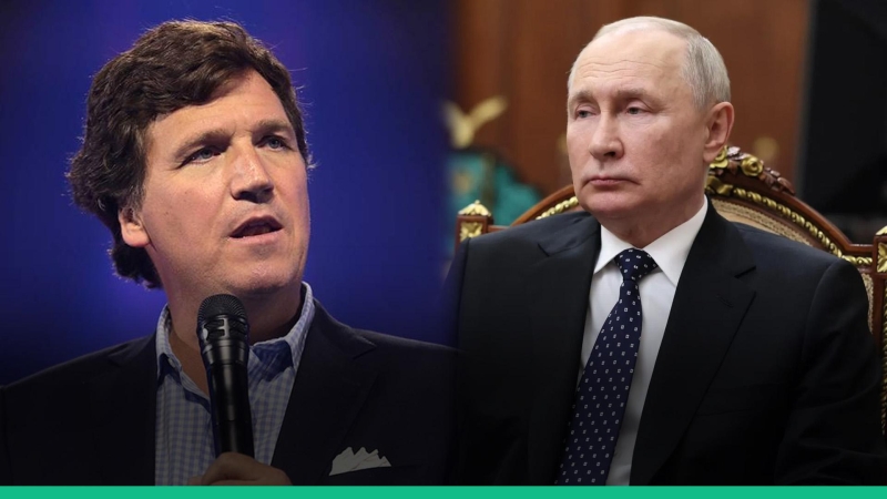 Главные вопросы в интервью Путина Такеру Карлсону. Видео