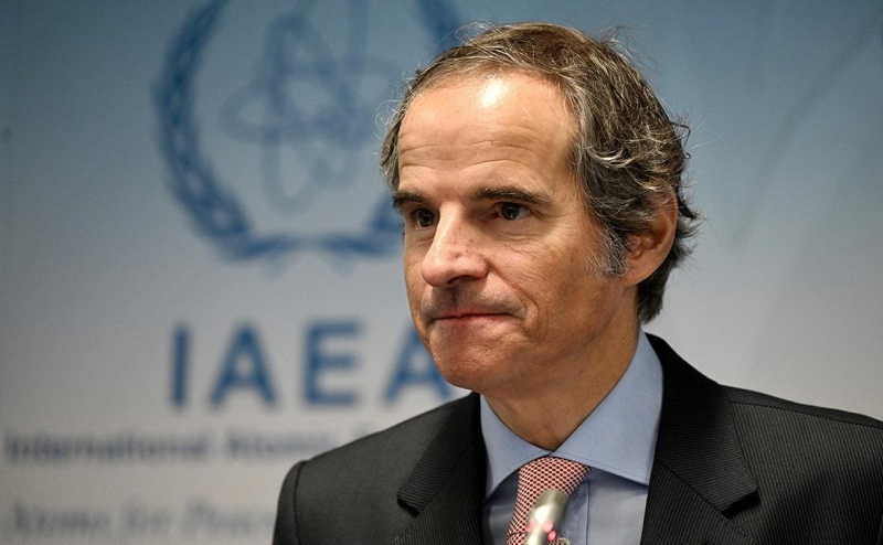 Гросси сообщил об ударе дрона по автомобилю МАГАТЭ на пути к ЗАЭС