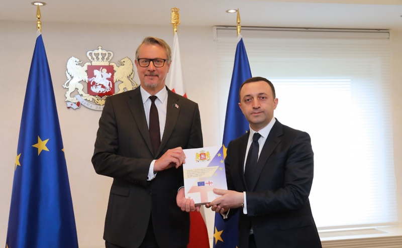 Грузия передала ответы на первую часть анкеты для вступления в ЕС