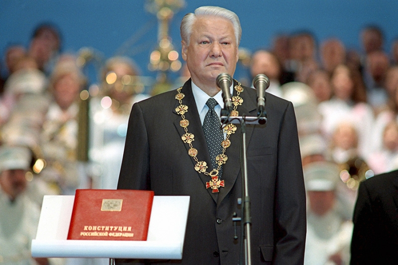 Инаугурации всех президентов России. Как это было