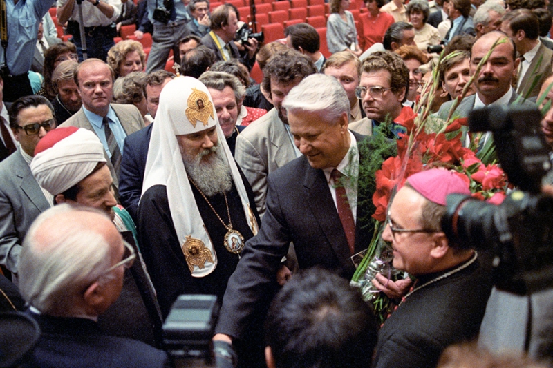 Инаугурации всех президентов России. Как это было