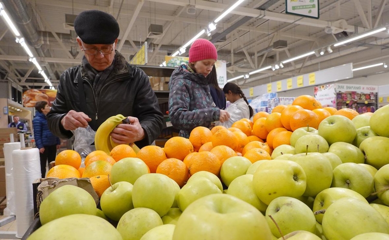 Инфляция в России опустилась ниже 3% в годовом выражении